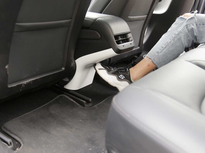 Tesla Model 3:Rear Seat AirCO Protection Stand Trim (ABS + Coating)