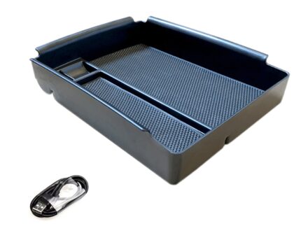 Model S&X_Middle Console Organizer + Wireless Charging Pad