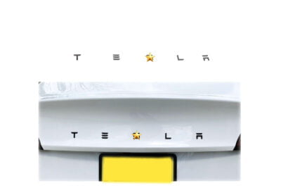 All Tesla Models_Tesla Text Logo Emblem Decals