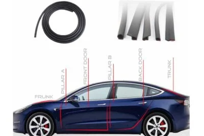 Tesla Model 3 und Model Y: Gehärtetes Glas (9H) Displayschutzfolie - Plugear