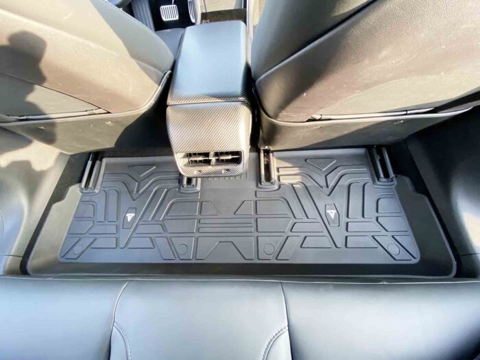 Tesla Model 3: All-Weather Interior Floor Mats (Premium Recyclable Rubber) - Left Hand Drive - Image 8