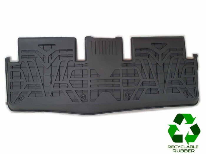 Tesla Model 3: All-Weather Interior Floor Mats (Premium Recyclable Rubber) - Left Hand Drive - Image 11