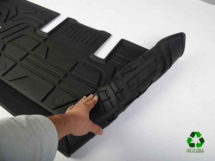 Model 3_3 Pieces All-Weather Interior Floor Mat (TPE rubber) - Left Hand Drive