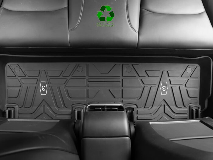 Model 3_3 Pieces All-Weather Interior Floor Mat (TPE rubber) - Left Hand Drive