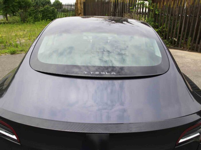 Tesla Model 3: Anti-rain Leak Spoiler - Image 5