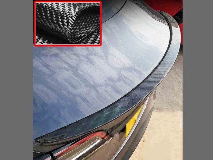 Model 3_Performance Tail Spoiler (Real Carbon-fiber)