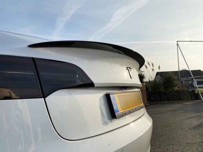Model 3_Performance Tail Spoiler (Real Carbon-fiber)