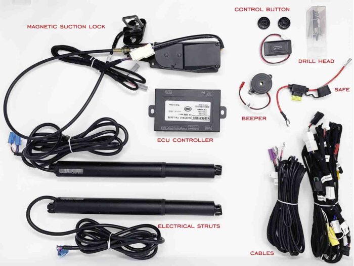 Model 3_Electric Power Trunk, Automatic Liftgate V.4 (optional foot sensor)