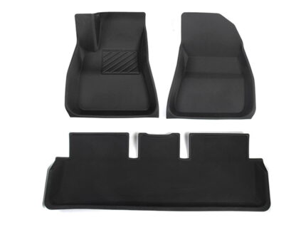 Model 3_Multi-layer 3D Rubber All-weather Floor Mats - Left Hand Drive