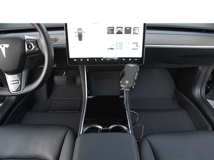 Model 3_Multi-layer 3D Rubber All-weather Floor Mats - Left Hand Drive