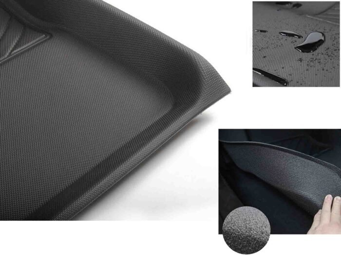 Tesla Model 3: Multi-layer 3D Rubber All-weather Floor Mats - Right Hand Drive - Image 2