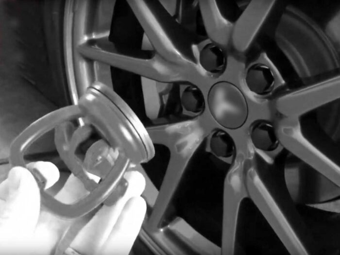 Model 3_Suction Cap for Center T-logo Removal