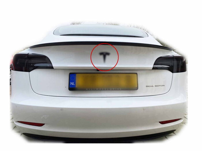 Model 3_Logo Upgrade Emblem Decals (3 pcs, ABS shell)