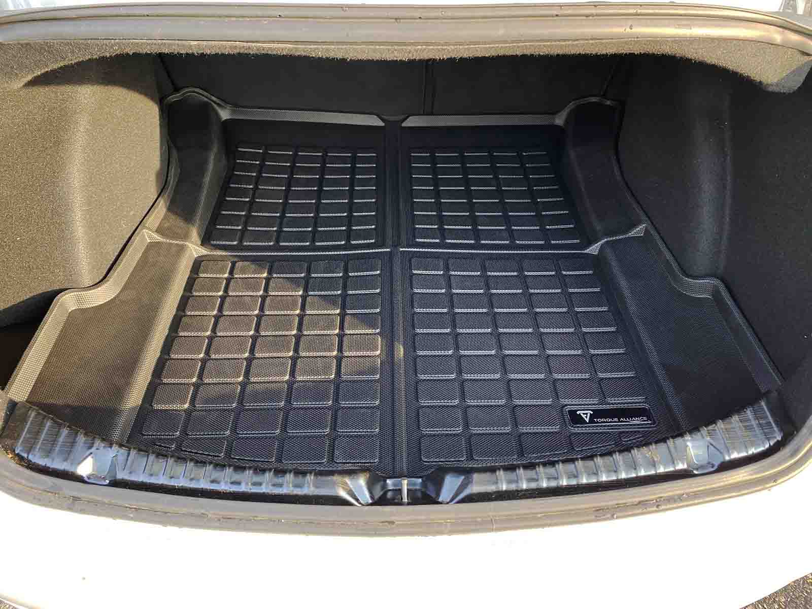 Rubber mat for the trunk M3  your tesla. your customization. –  tunedeinenTesla