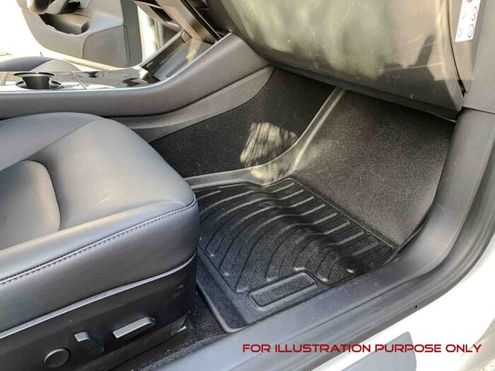 Model 3_Model 3_All Weather Interior Floor Mats (TPO Rubber) - Right Hand Drive
