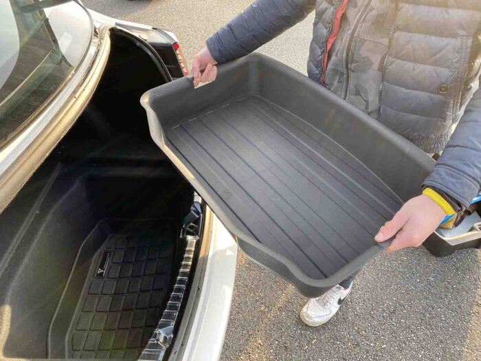Tesla Model 3: Trunk Lower Compartment Organizer Set - Image 8