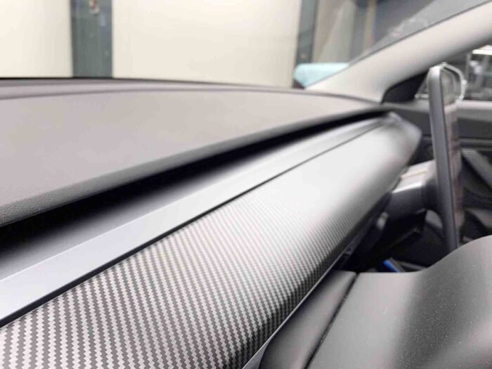 Model 3&Y_Dashboard Console Cover (ABS + Coating)
