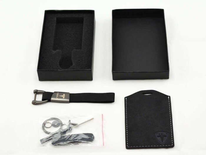 Model 3&Y_Key Card Holder (Genuine Lether)