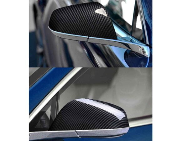 Model S&X_Rear Mirrior Cover Carbon-look (ABS+Coating)