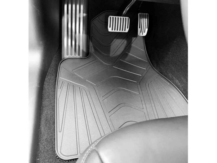 Model 3_All-weather Interior Floor Mats (3 pcs, Synthetic Latex Rubber) - LHD