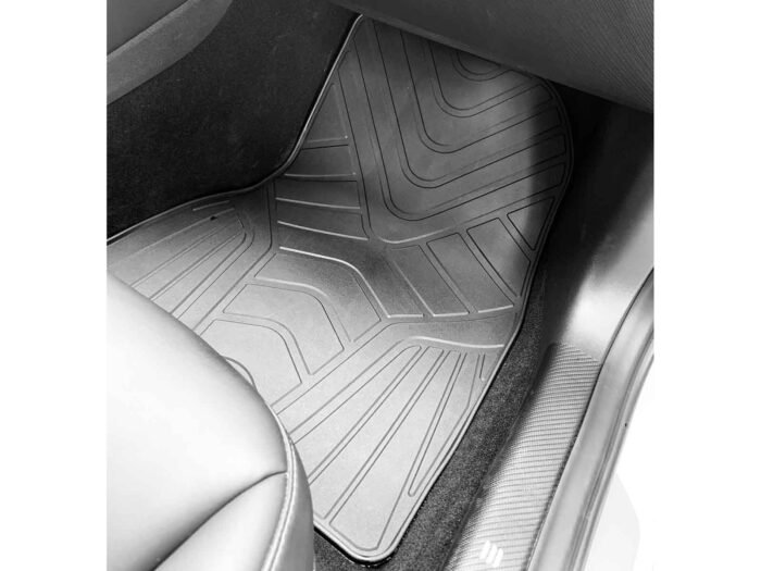 Model 3_All-weather Interior Floor Mats (3 pcs, Synthetic Latex Rubber) - LHD
