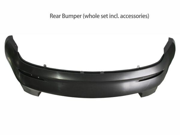 Model 3_Rear Bumper (whole set incl. accessories)
