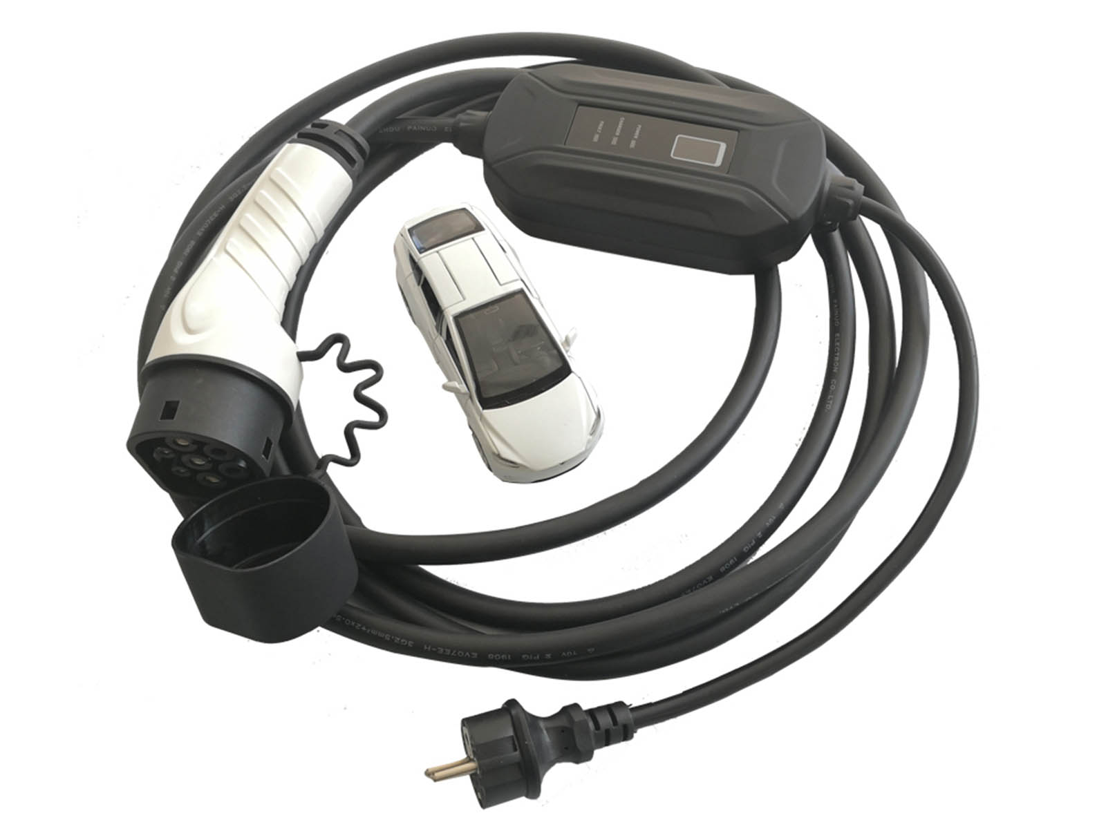 EV Connector 16A Type 2 Male Plug to Schuko socket EV Charging
