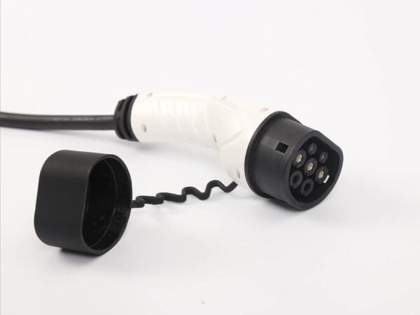 Schuko to Type 2 Portable EV charger_16A_Single phase_Schuko plug to Type 2 male plug to car_5m_Fisher