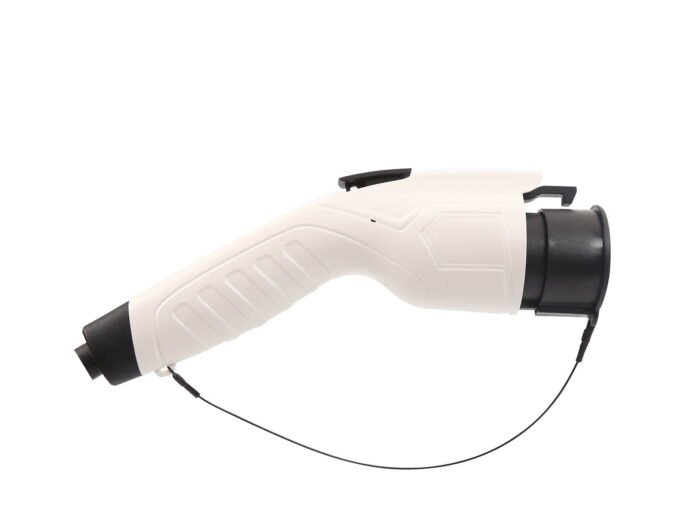 Type 2 to Type 1 EV charging cable_16A_Single phase_Type 2 male plug to charging station to Type 1 male plug to car_5m_Fisher