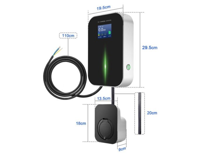 Wallbox EV Charger - 11 KW or 22KW with Type 2 Female Socket
