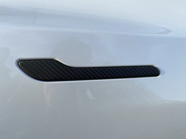 Model 3&Y_Door Handle Decal Set (Genuine Carbon Fiber Collection)