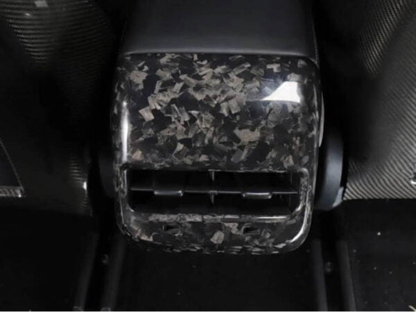 Model 3&Y_Rear Seat AirCo Outlet Trim (Genuine Carbon Fiber Collection)