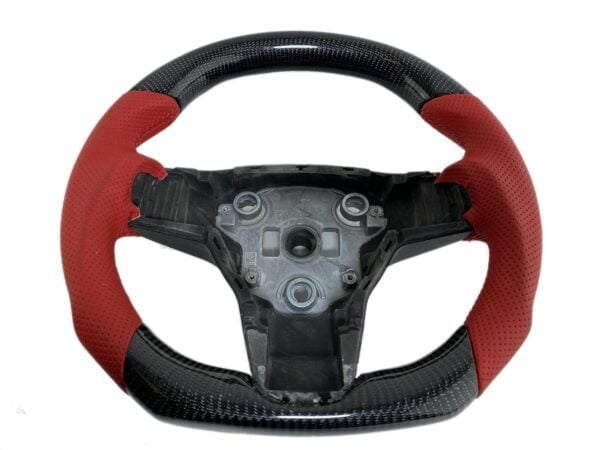 Model 3&Y_Custom Carbon Fiber Steering Wheel