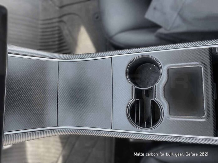 my67_Tesla-Model-3-and-Model-Y_Middle-Console-Cover-Set-Genuine-Carbon-Fiber