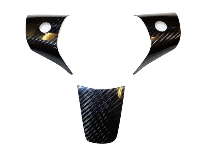 Model 3&Y_Steering Wheel Trim Set (Genuine Carbon Fiber Collection)