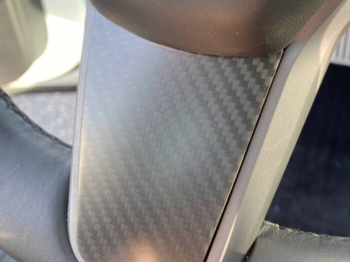 Model 3&Y_Steering Wheel Trim Set (Genuine Carbon Fiber Collection)