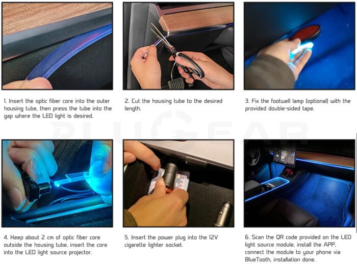 my83_TeslaModel3andModelY_InteriorAmbientLightLEDstrip