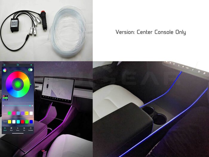 my83_TeslaModel3andModelY_InteriorAmbientLightLEDstrip