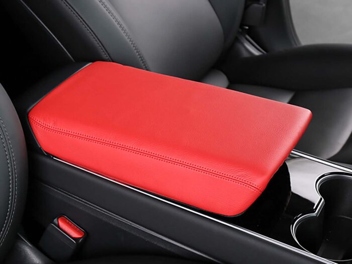 Model 3&Y_Armrest Sleeve (Artificial leather)