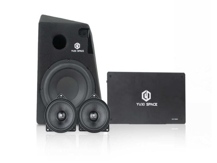 Tesla Model 3: Premium Audio Upgrade Kit (Subwoofer + Amp + 2 rear surround speakers) - Image 2