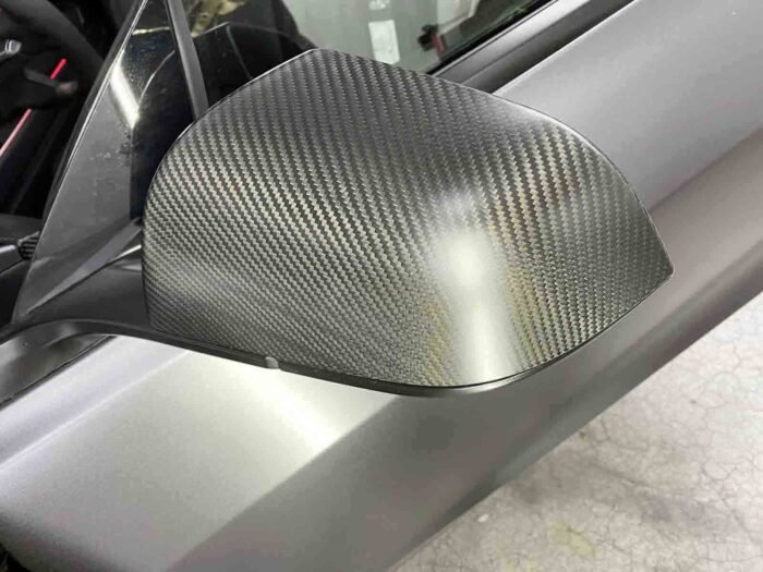 Model 3&Y_Rearview Mirror Covers (Genuine Carbon Fiber Collection)