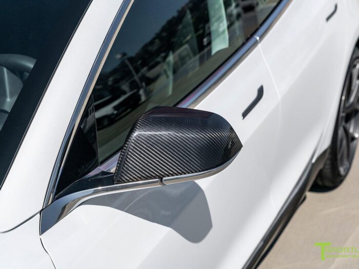 Model 3&Y_Rearview Mirror Covers (Genuine Carbon Fiber Collection)