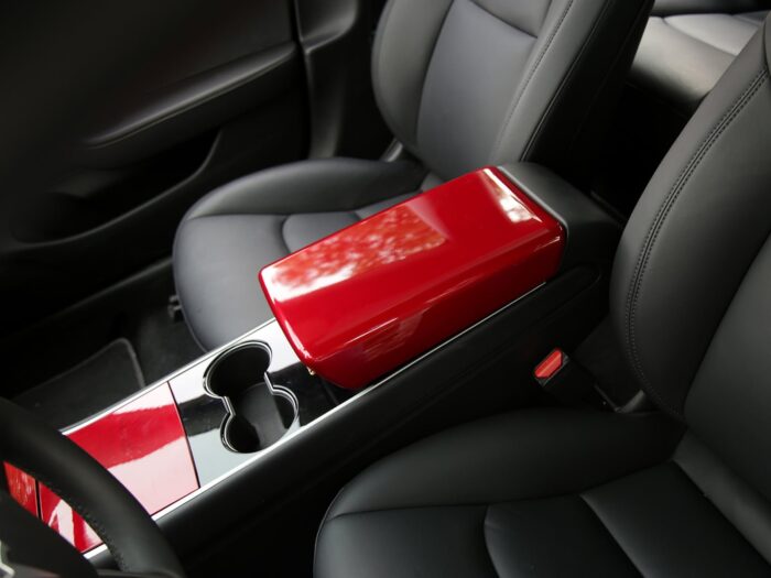 Model 3&Y_Armrest Cover (ABS+Coating)