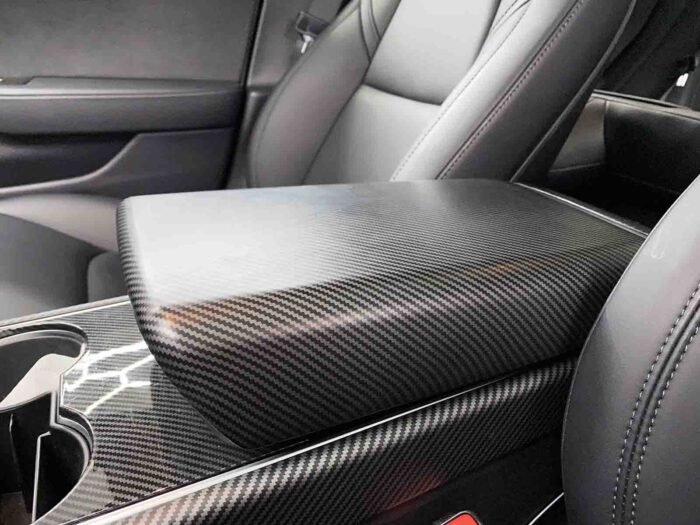 Model 3&Y_Armrest Cover (ABS+Coating)
