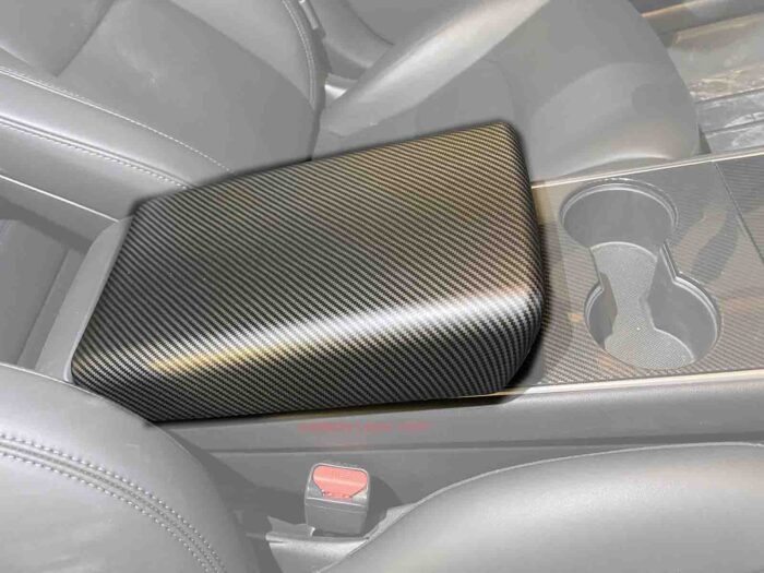 Model 3&Y_Armrest Cover (ABS+Coating)