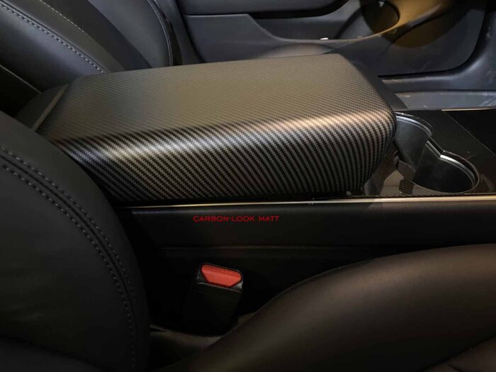 Model 3&Y_Armrest Cover (ABS+Coating)