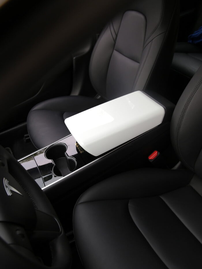 Model 3&Y_Armrest Cover (ABS+Coating)
