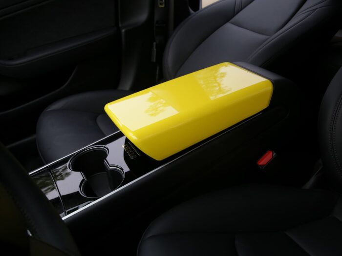 Model 3&Y_Armrest Cover (ABS+Coating)