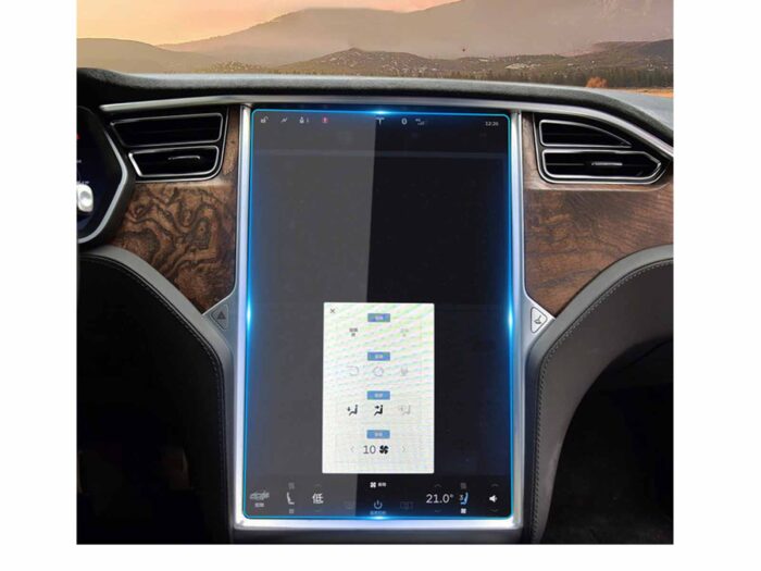 Model S&X_Tempered Glass Screen Protector