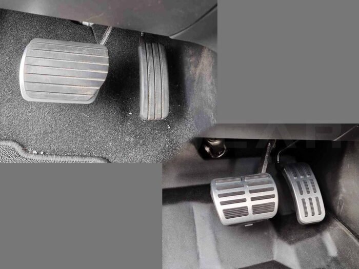 Renault Zoe: Metal Performance Pedal Set, Sportive pedal set